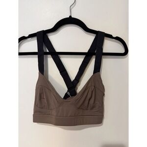 SOMI Betty Womens Size Small Mushroom Comfortable Bra Bralette Brown NWOT